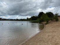 Beach is a short walk away