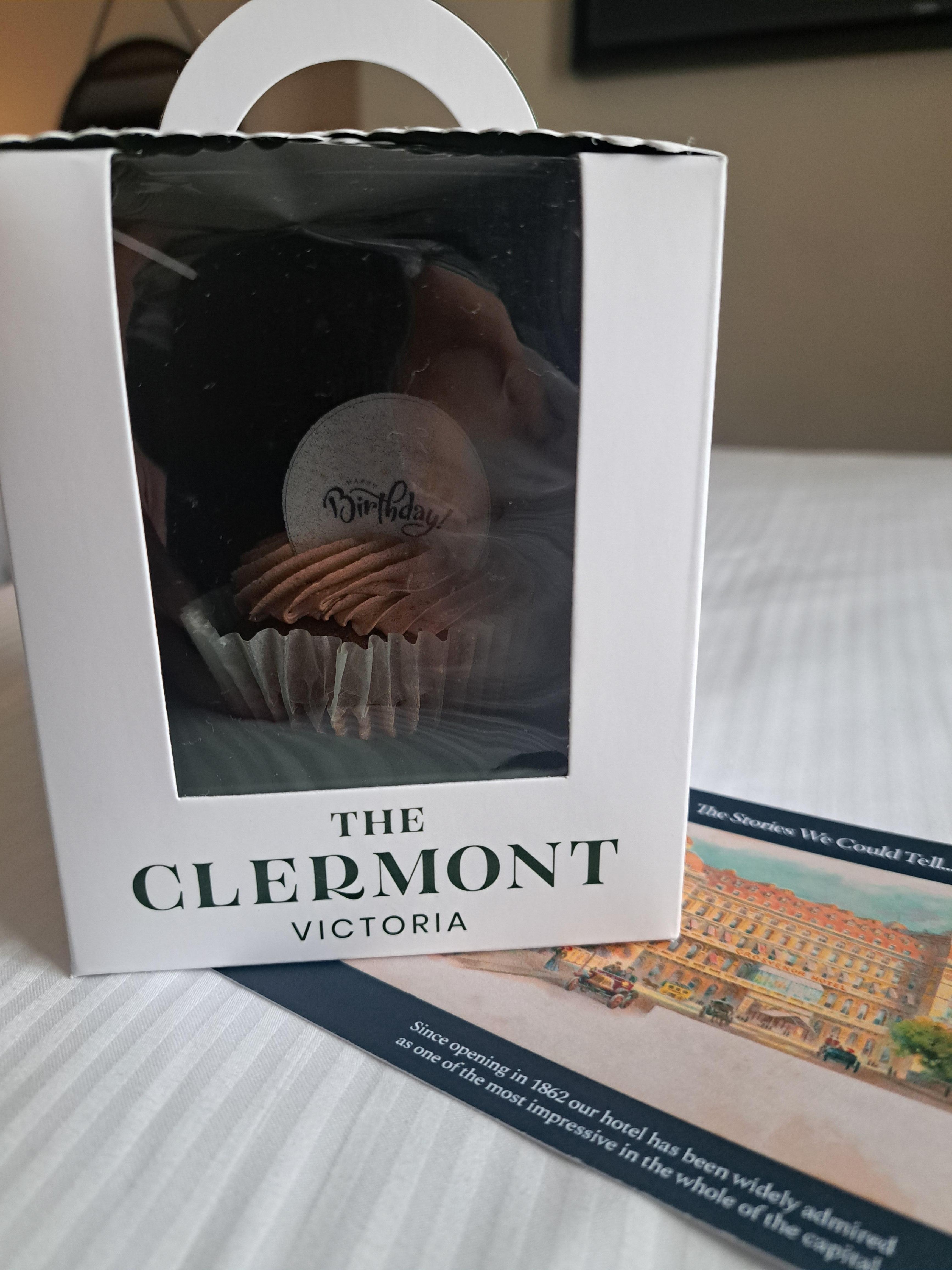 Complimentary cake for my birthday, added a nice touch x