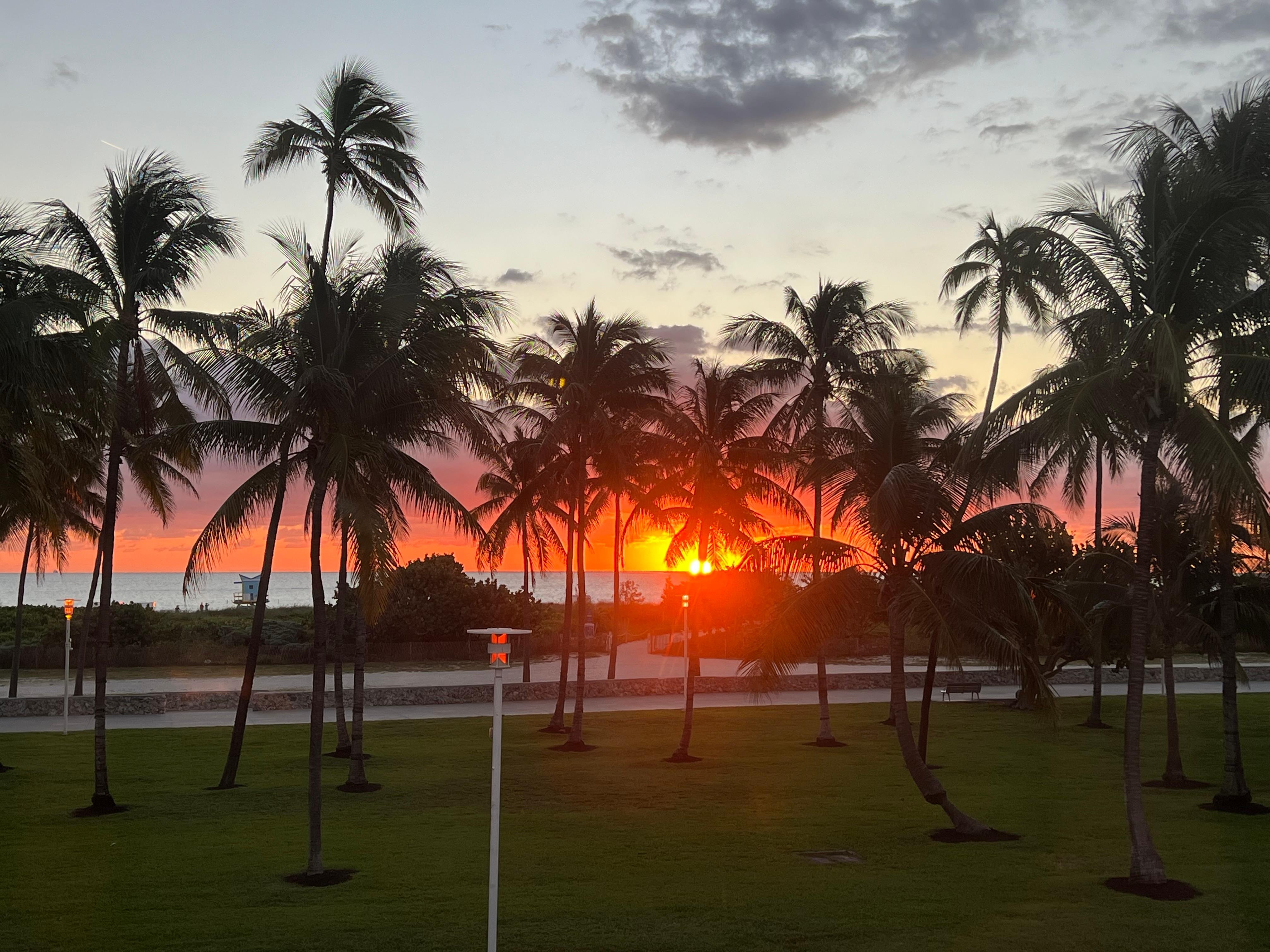 Amazing view from our room