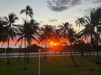 Amazing view from our room