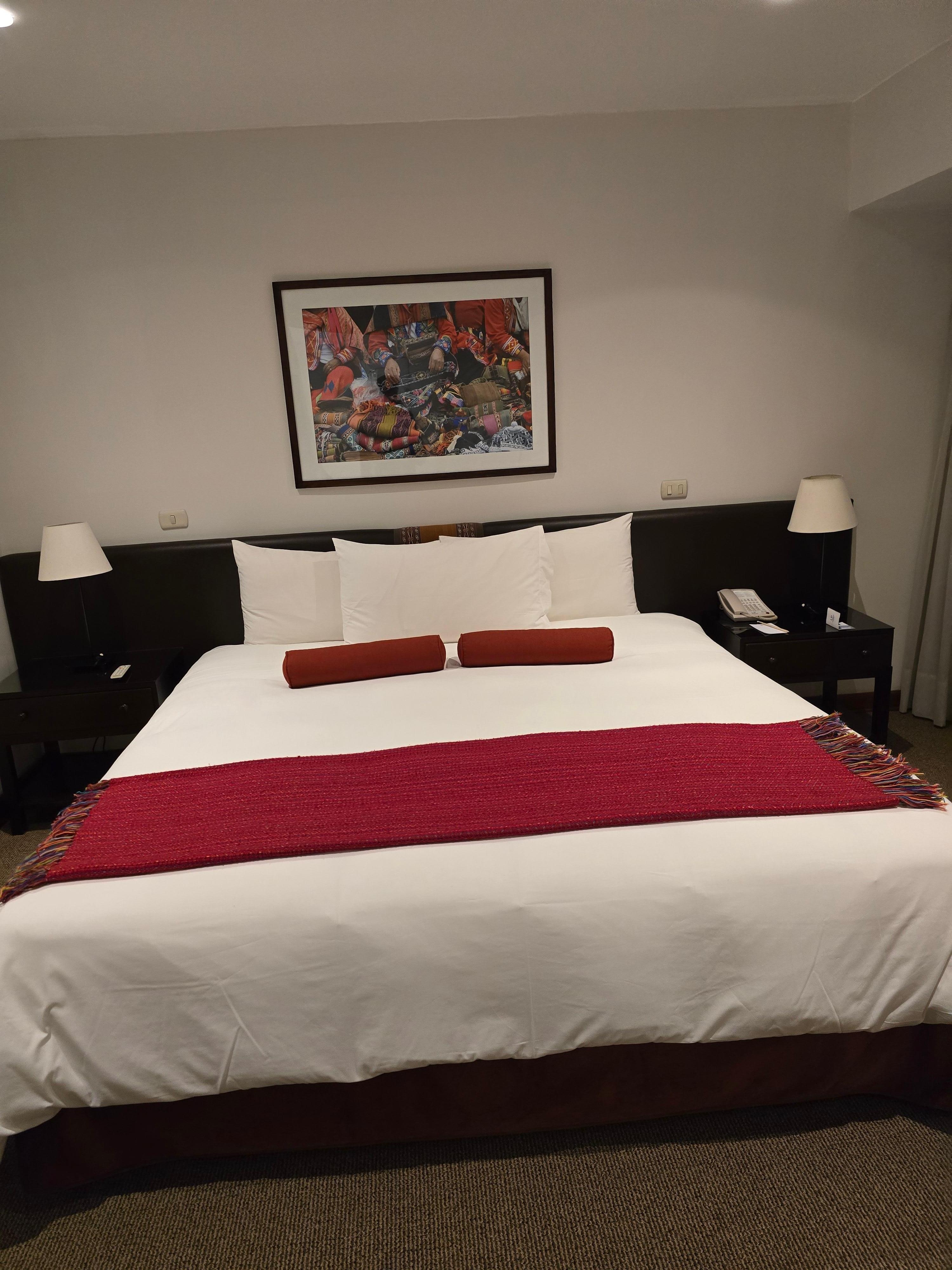 King bed.