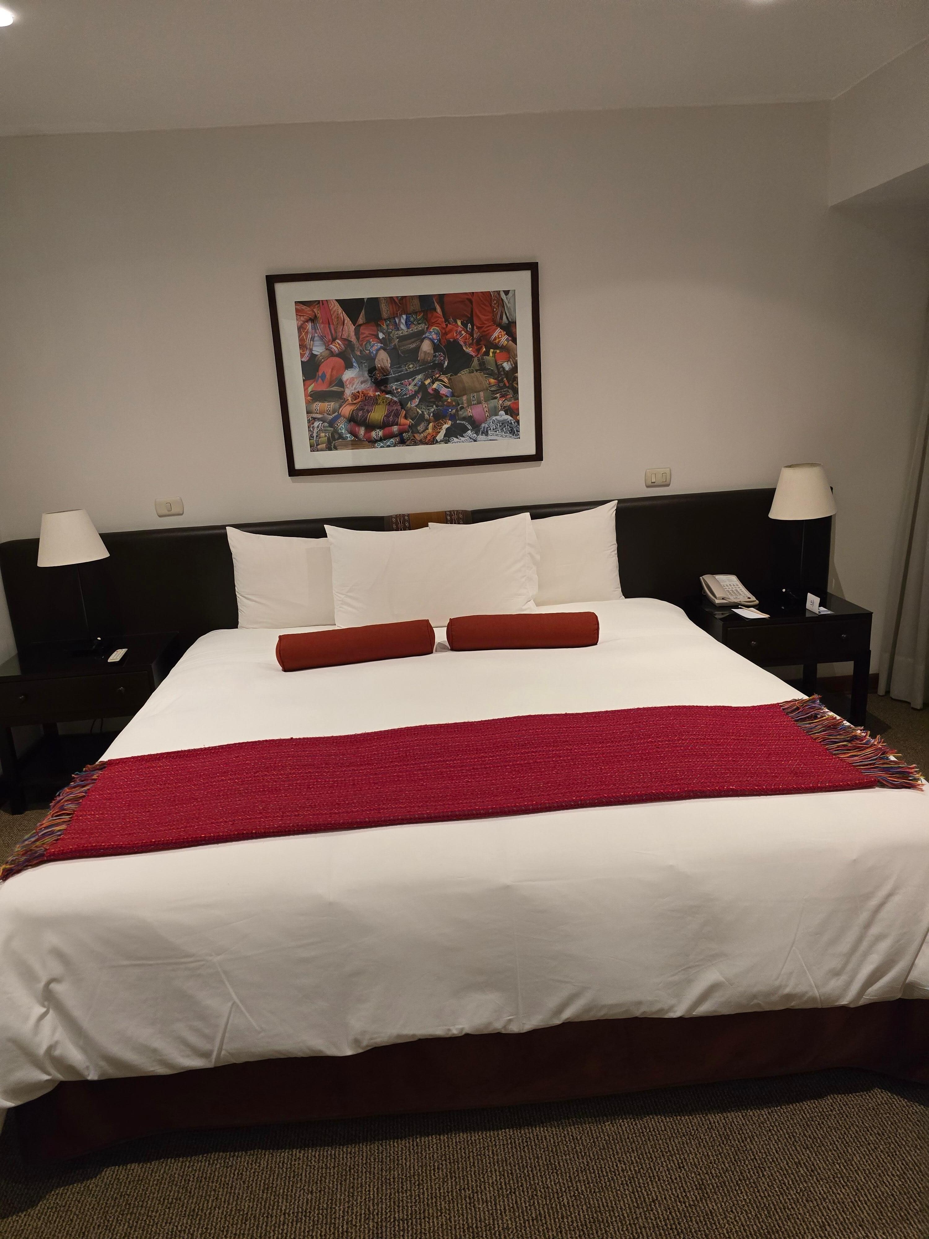 King bed.