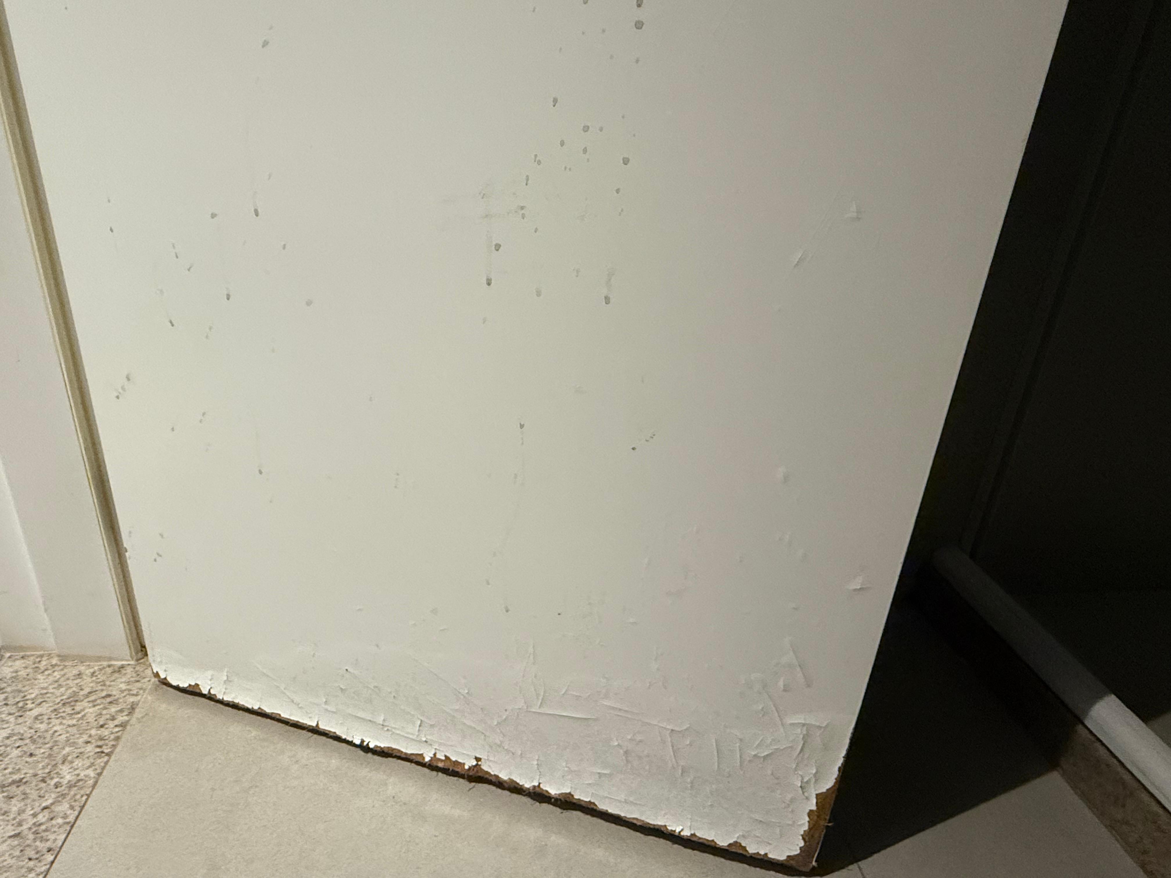 Door from bathroom