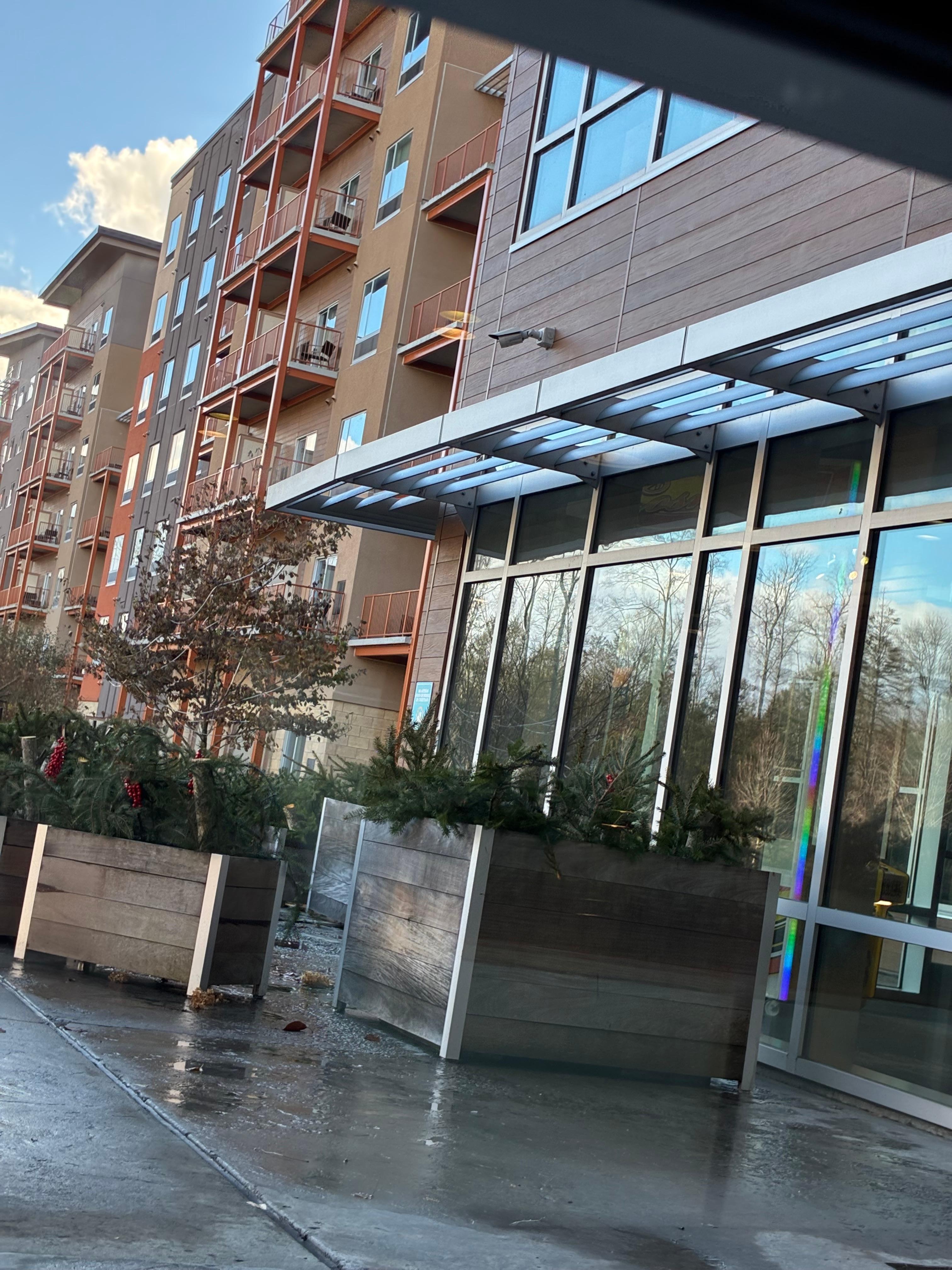 This is part of one of the outsides where you and your family can sit around bonfires make s’mores and more