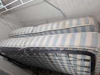 Dirty and disgusting Roll Away Bed