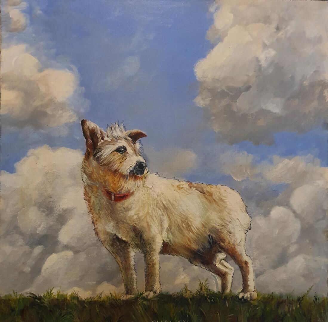 Love this art work of Chalky.