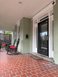 Our adult daughter loved sitting on the front porch in the evenings.