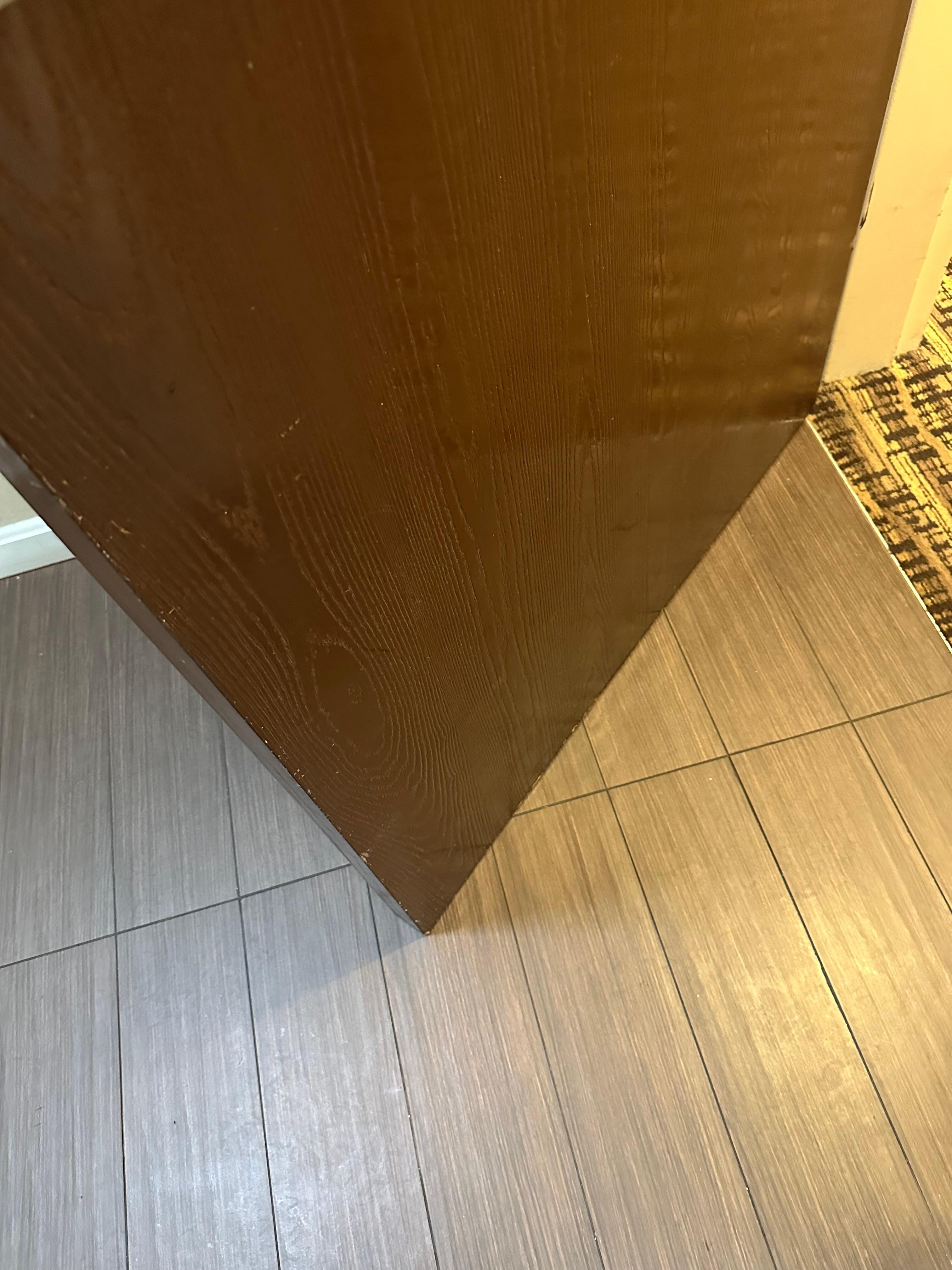 Door didn’t open fully 
