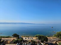 La vue de la terrasse.