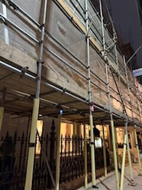 never told the hotel is under construction.