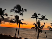 Sunset from the lanai.