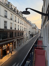 Our balcony view (right)