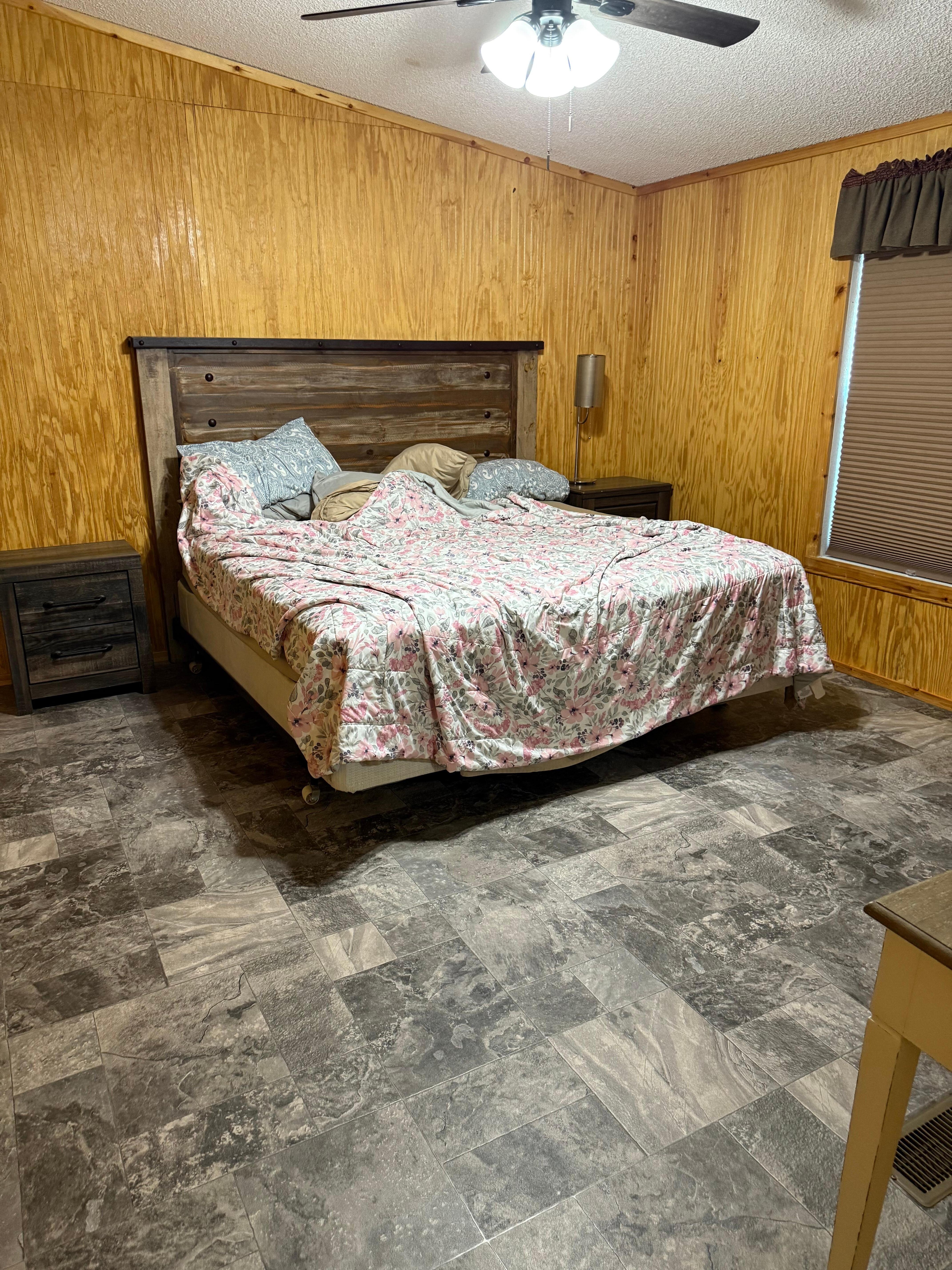 Master room with king bed 
