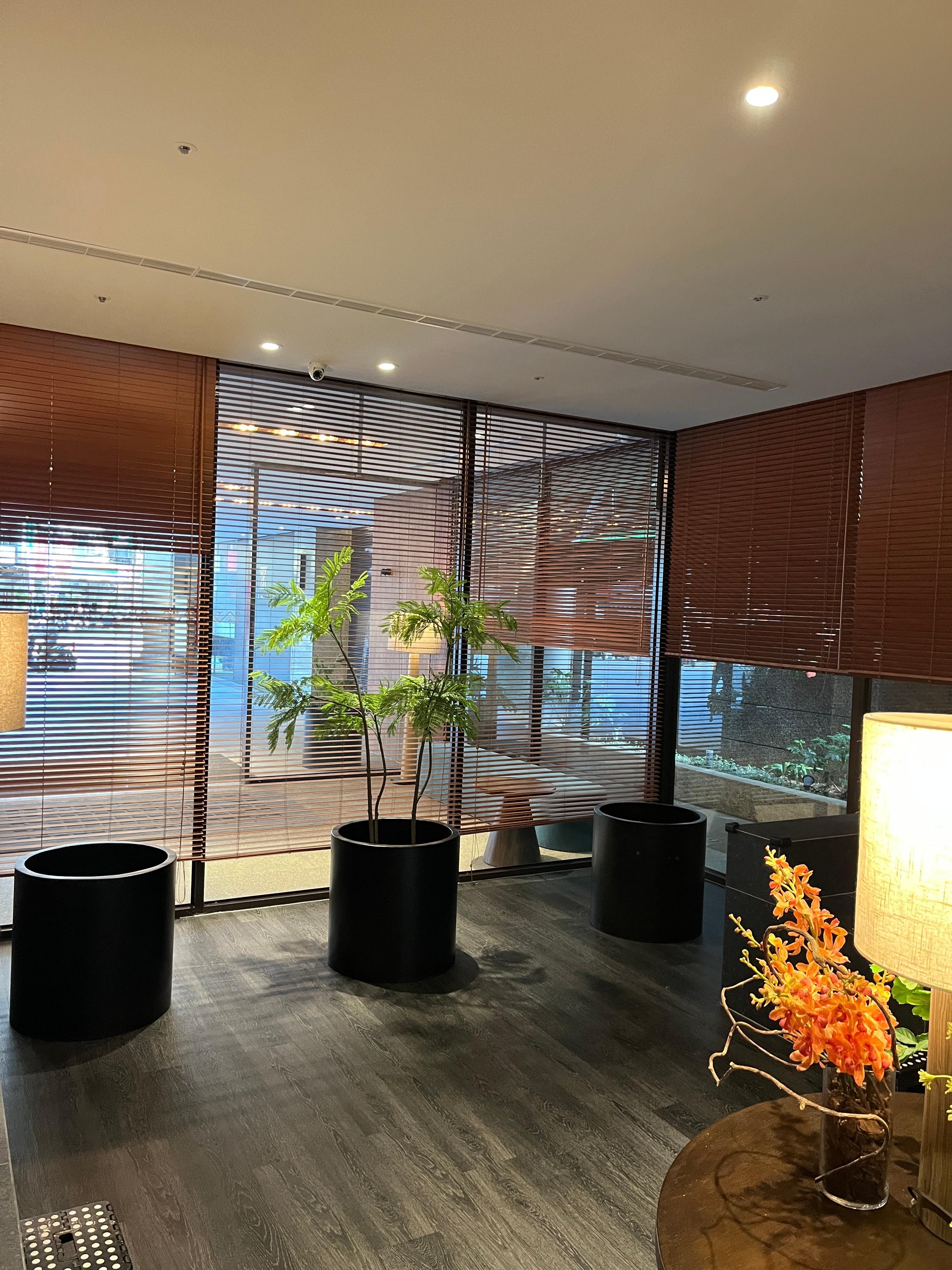 This is so special that hotel provides foots bath and nice cozy, relaxing room in front of garden. 