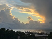 From the top balcony