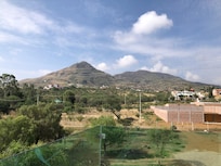 Bonita vista desde la
Parte de atrás de la terraza
