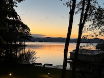 Morning view from the back deck.