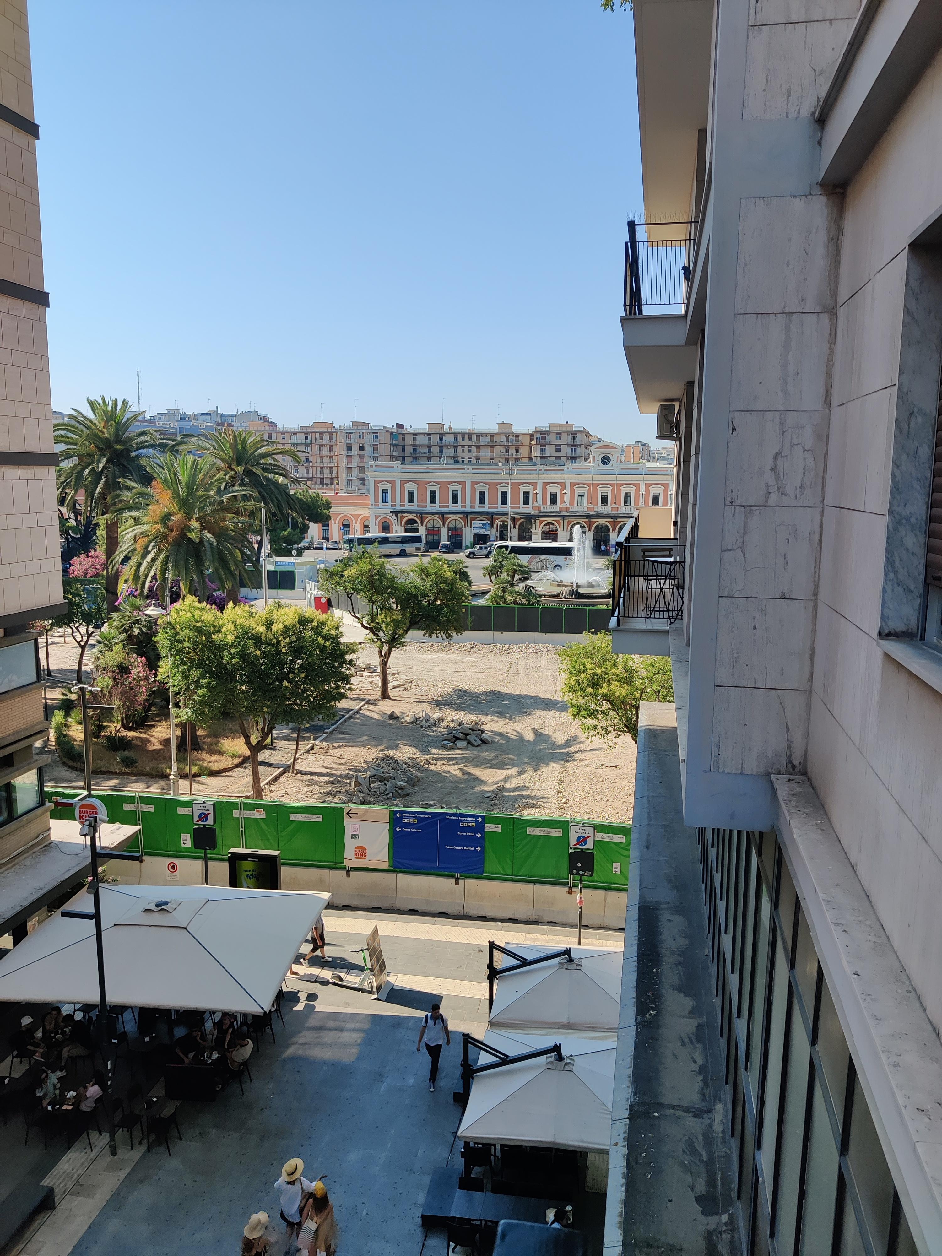 Utsikten från balkongen