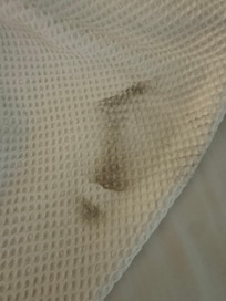 Blanket 2 - dirt marks