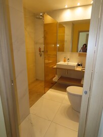 Salle d'eau avec douche à l'italienne