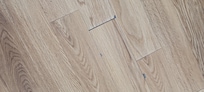 Flooring chipped and separating.