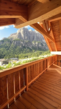 View from our suite balcony