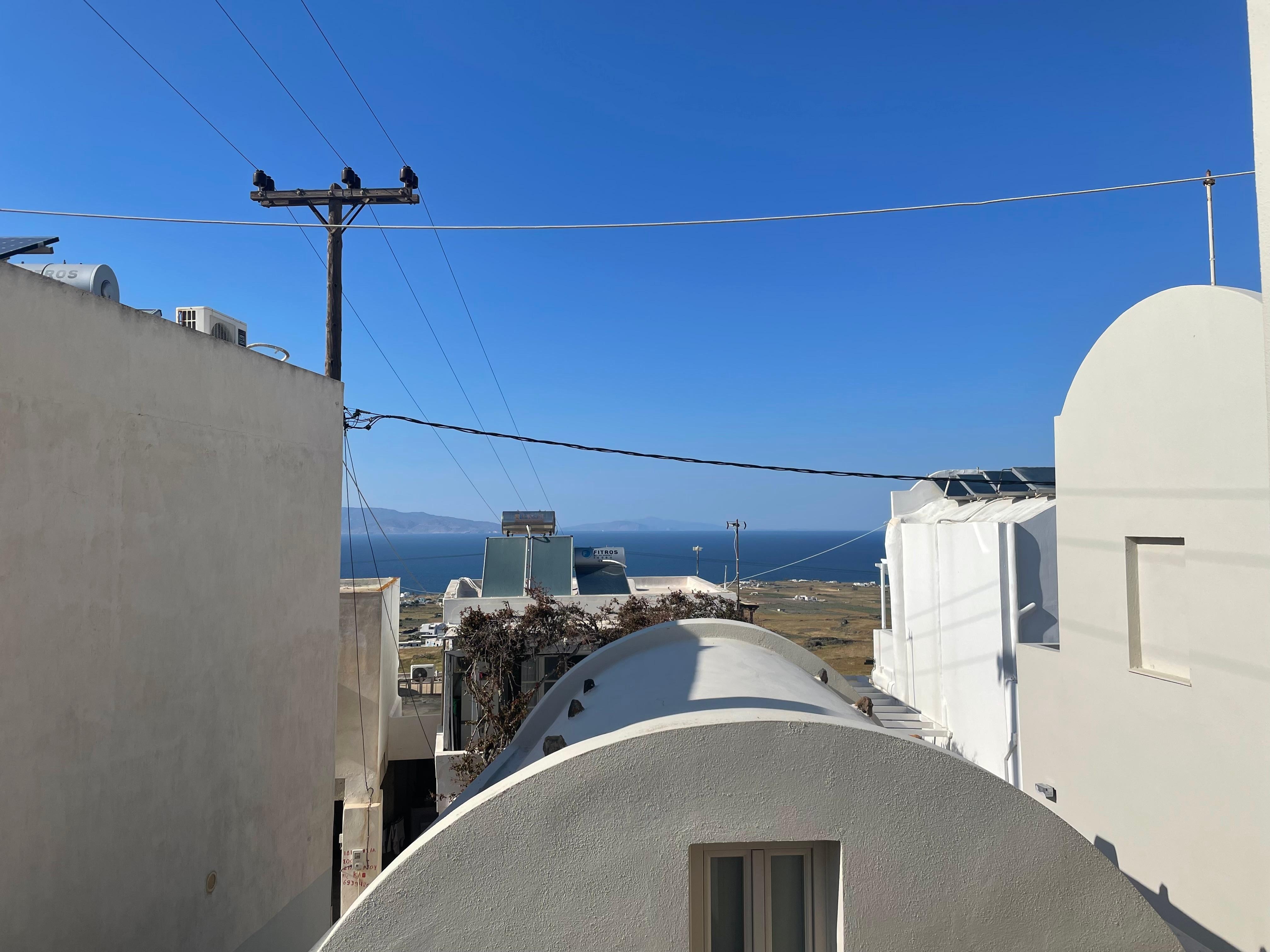 View from quiet balcony from junior suite; 2nd balcony from room on street side (some vehicle noise)