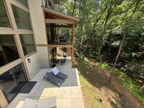 The view from the balcony off the living area.