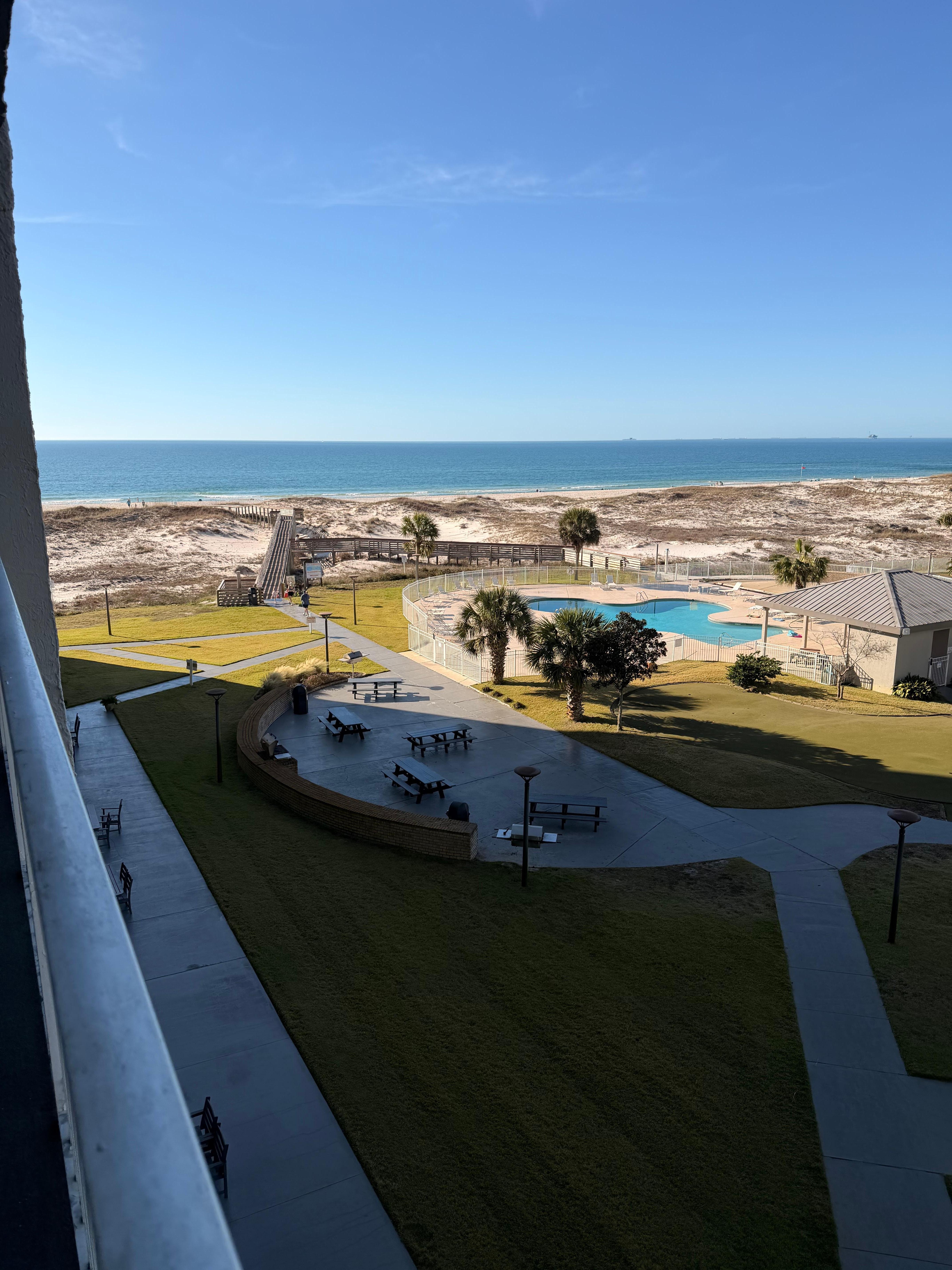 The view from the condo. 