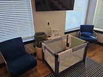 Had a playpen available