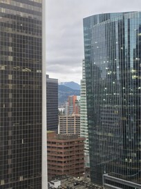 View from high floor room.