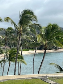 View from the main pool area