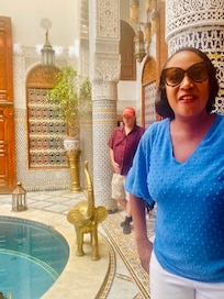 Amazing place to stay in Fez. It felt very palatial!!