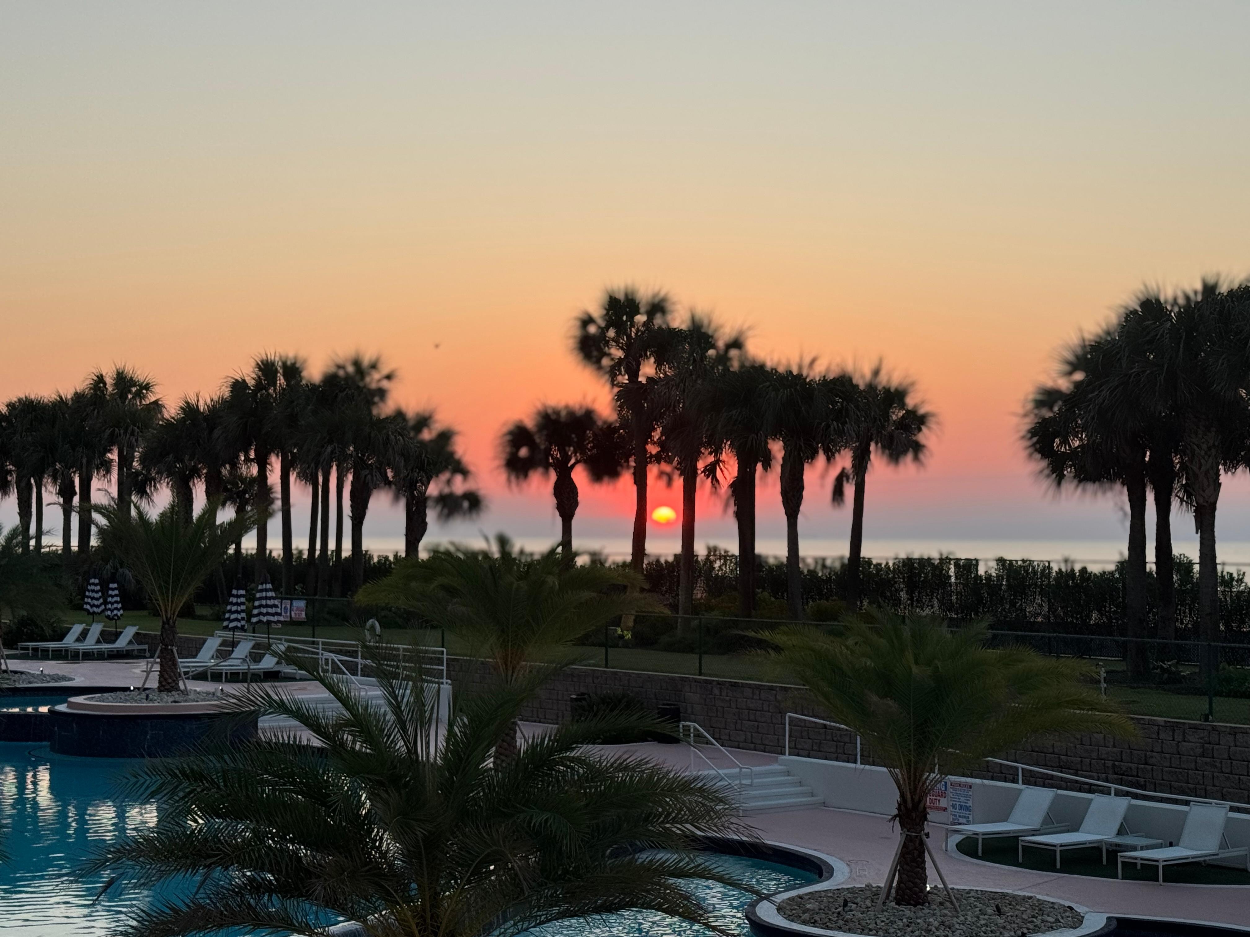 The sunrise’s were amazing!