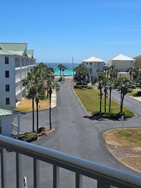 Beautiful view and a short walk to the beach