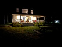 We lived on the back porch