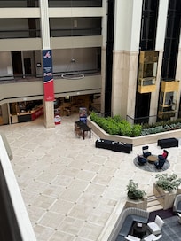 Nice view of lobby
