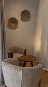 Sitting area in room