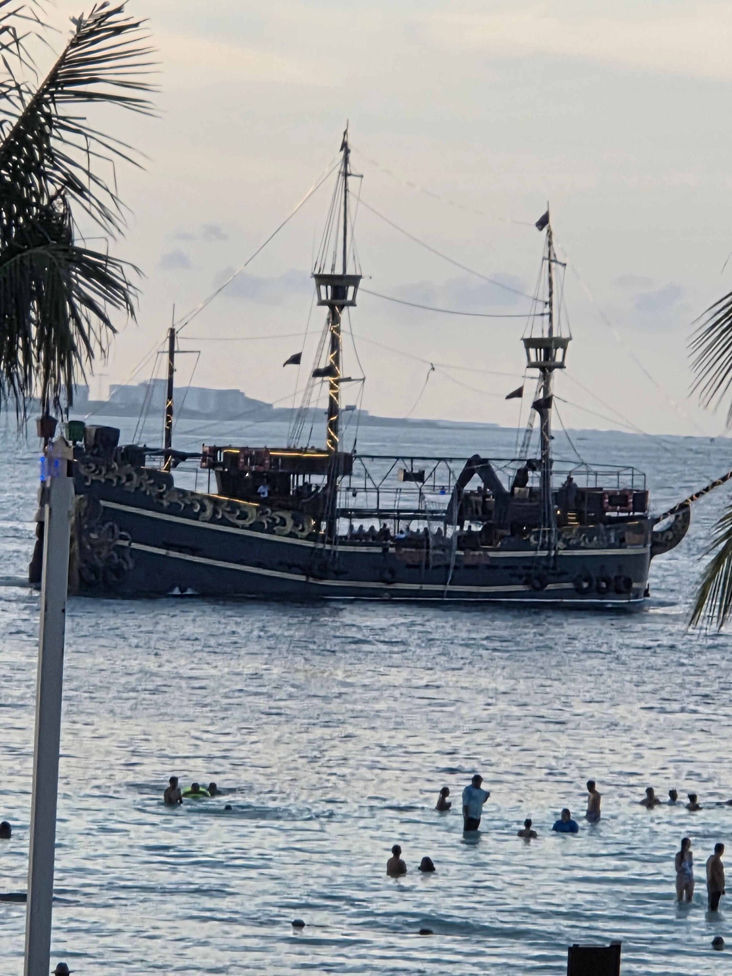 Pirates ☠️ 😆  and excursion you'll have to pay extra for but worth it