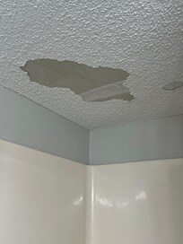 Hall shower ceiling