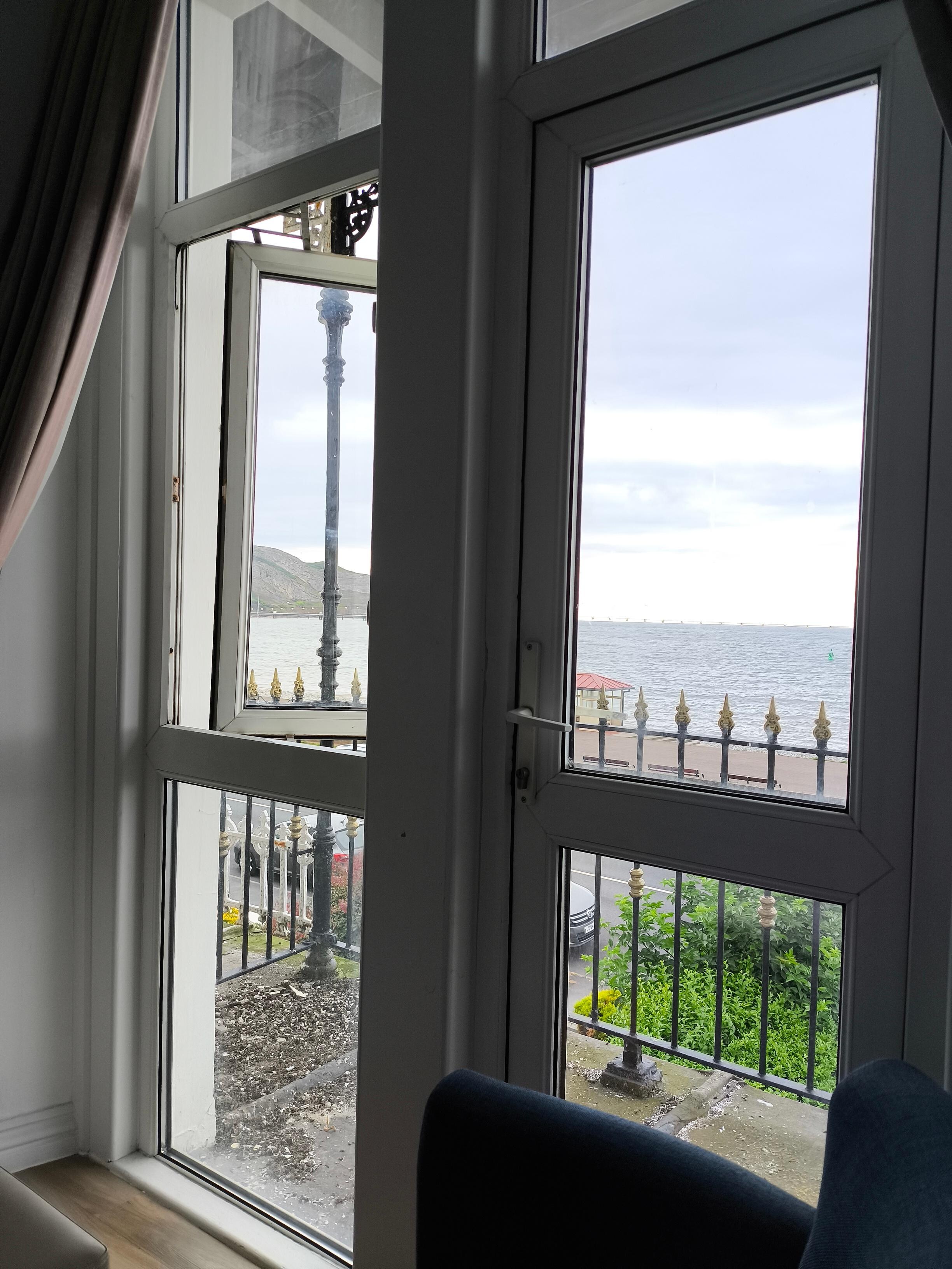 Window with great view but not the seagull poo