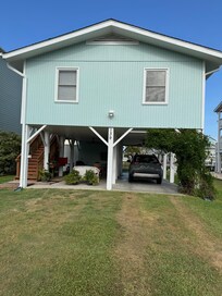 View of house from the road