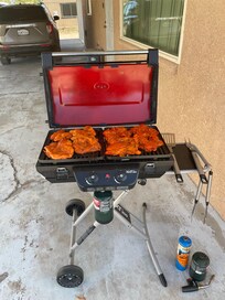 Nice lil BBQ in the patio of the house..