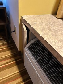 Broken cabinet