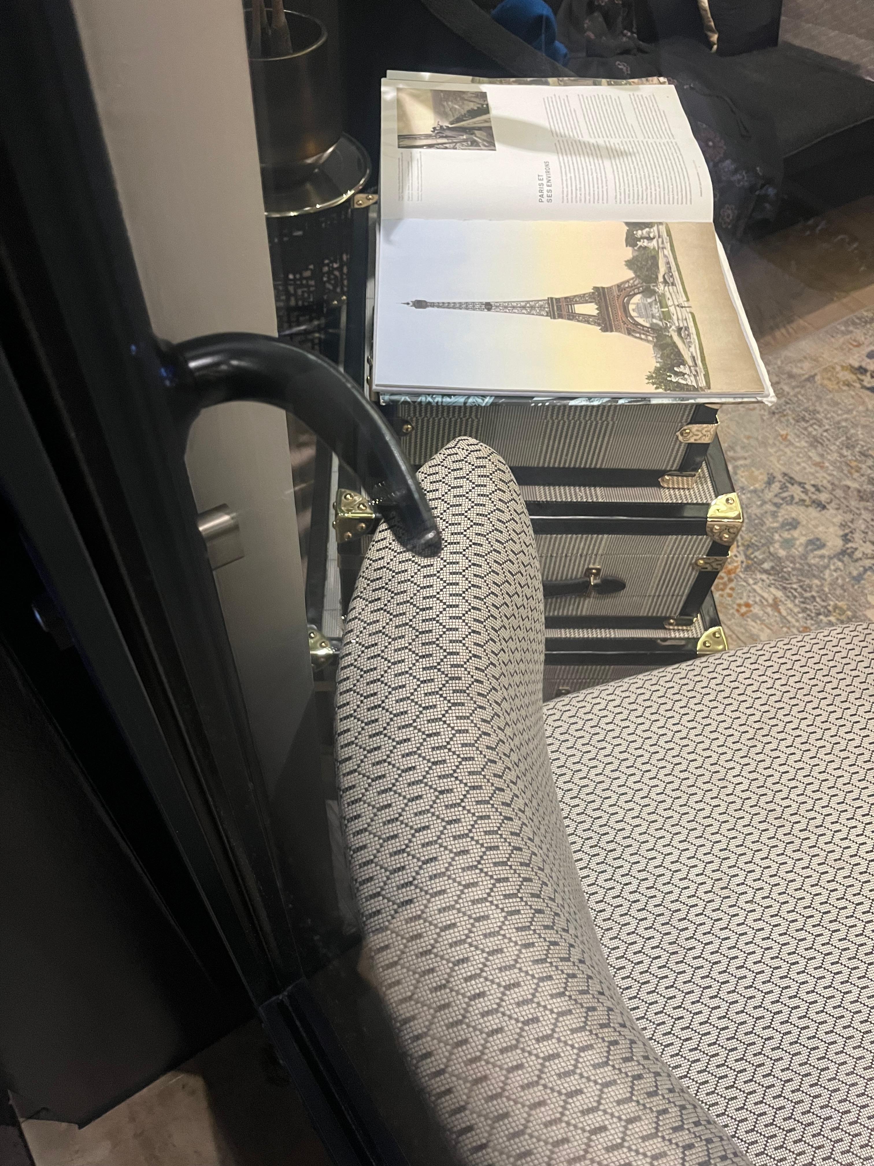 Inside of the lobby was very clean and elegant. 