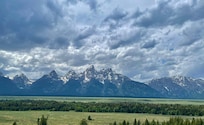 The Grand Tetons are close enough for a day trip.