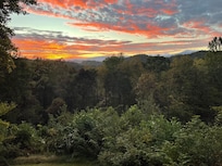 from the deck, just before sunrise on our 2nd day