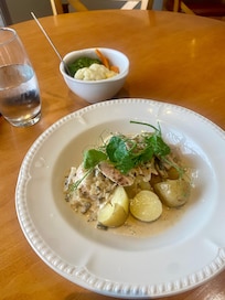 Dinner in the restaurant