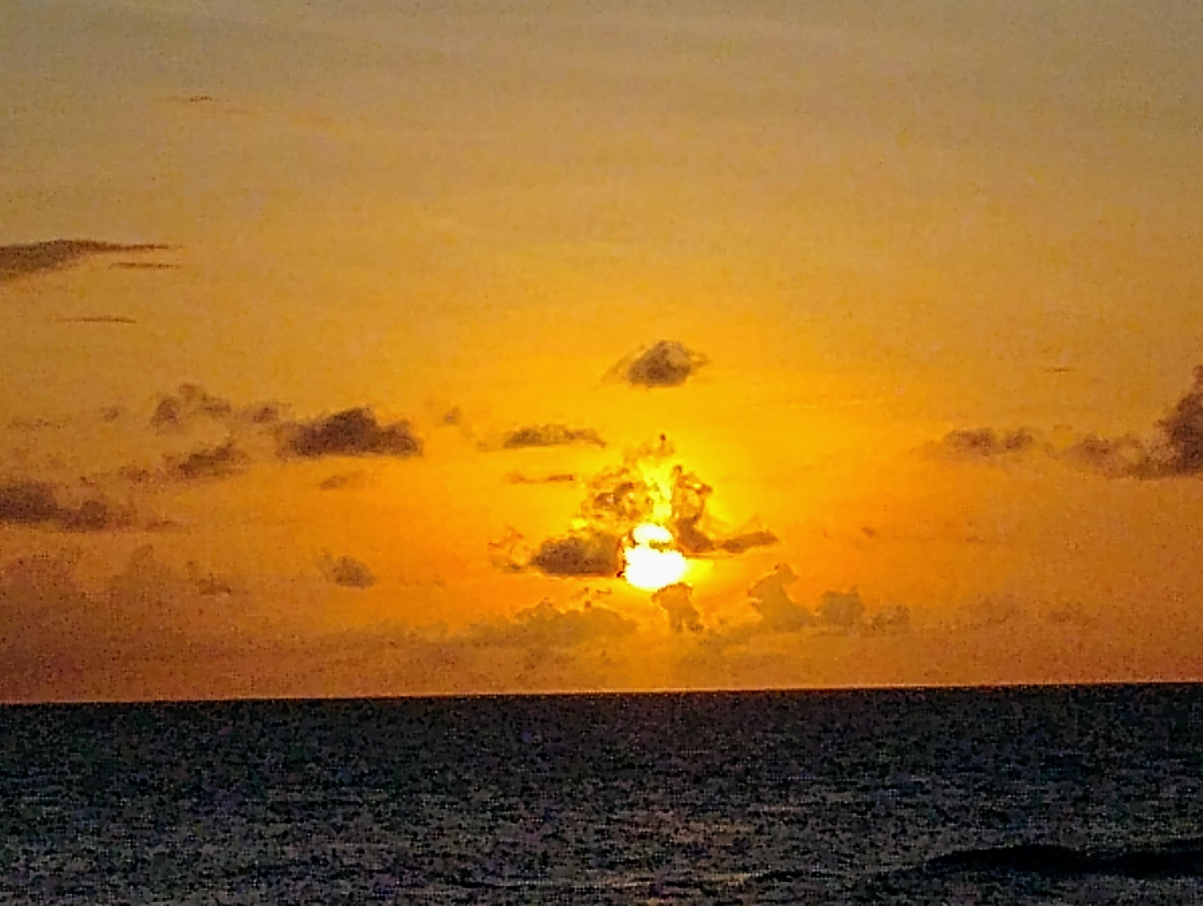 Who wouldn't love that beautiful sunset