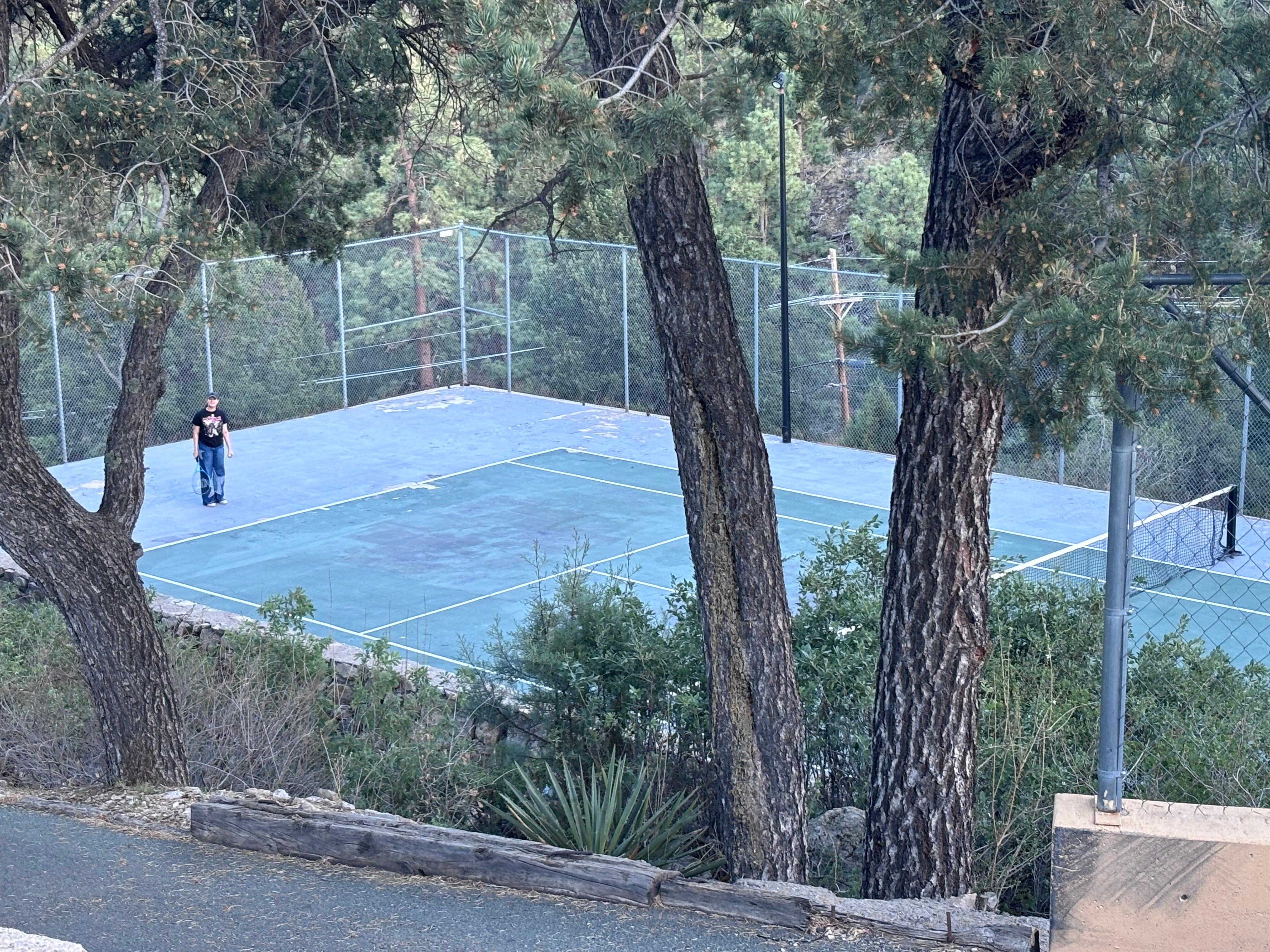 Tennis courts 